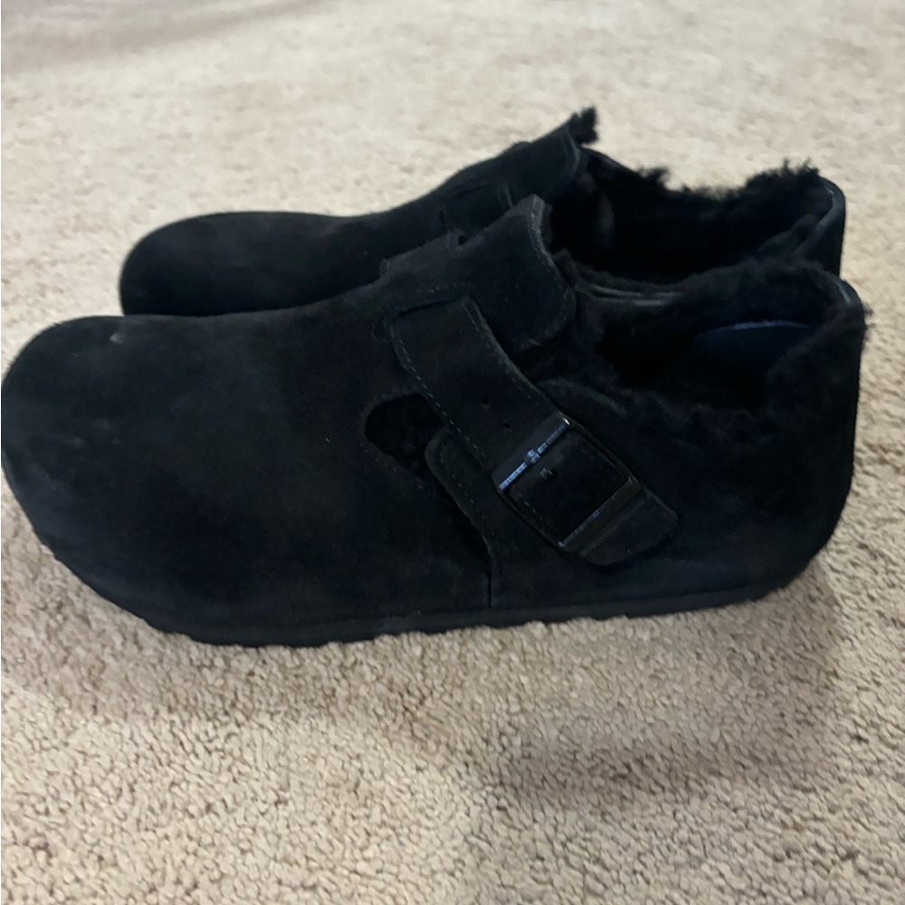Women's Black Suede Shoes